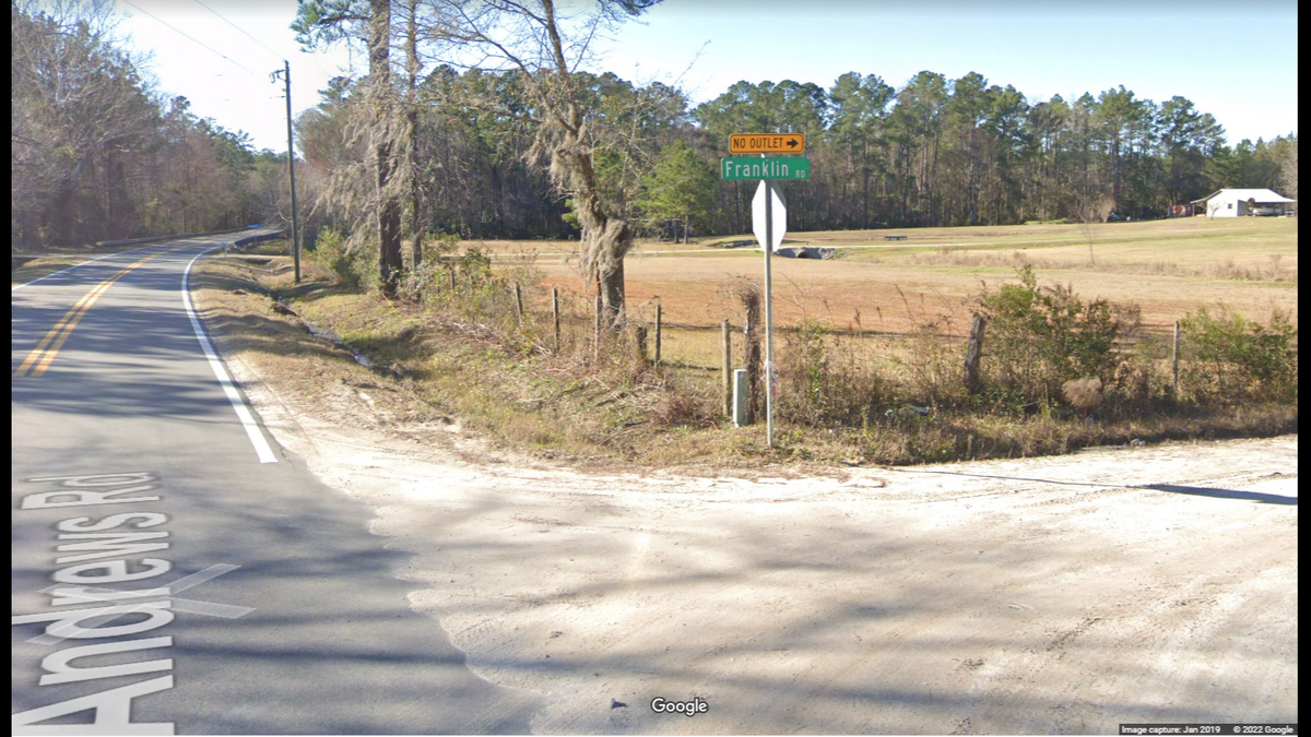 The suspect’s body was found in a pool on Franklin Road in Hilliard, about 30 miles northwest of Jacksonville, Florida, officials say.