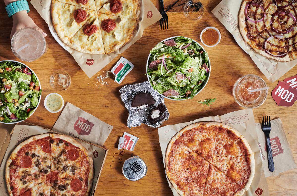 Military members, current and retired, can get a BOGO coupon from MOD Pizza.
