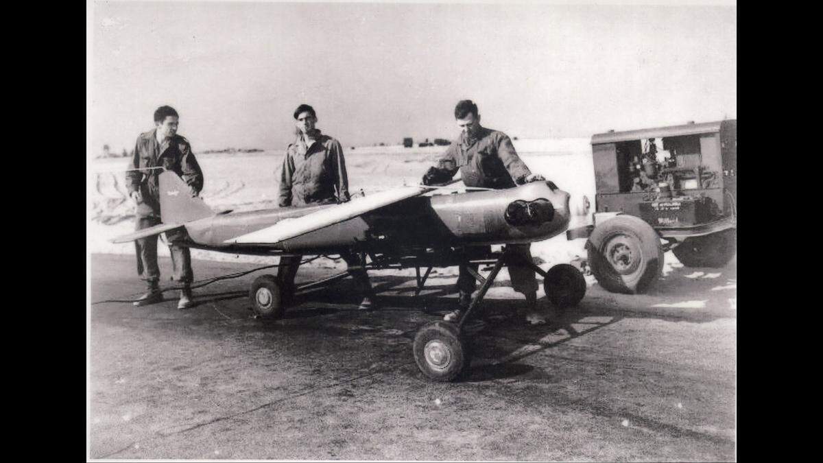 The aircraft were often referred to as “toy airplanes,” but historians say they were sophisticated and could reach speeds of 225 mph, historians say.