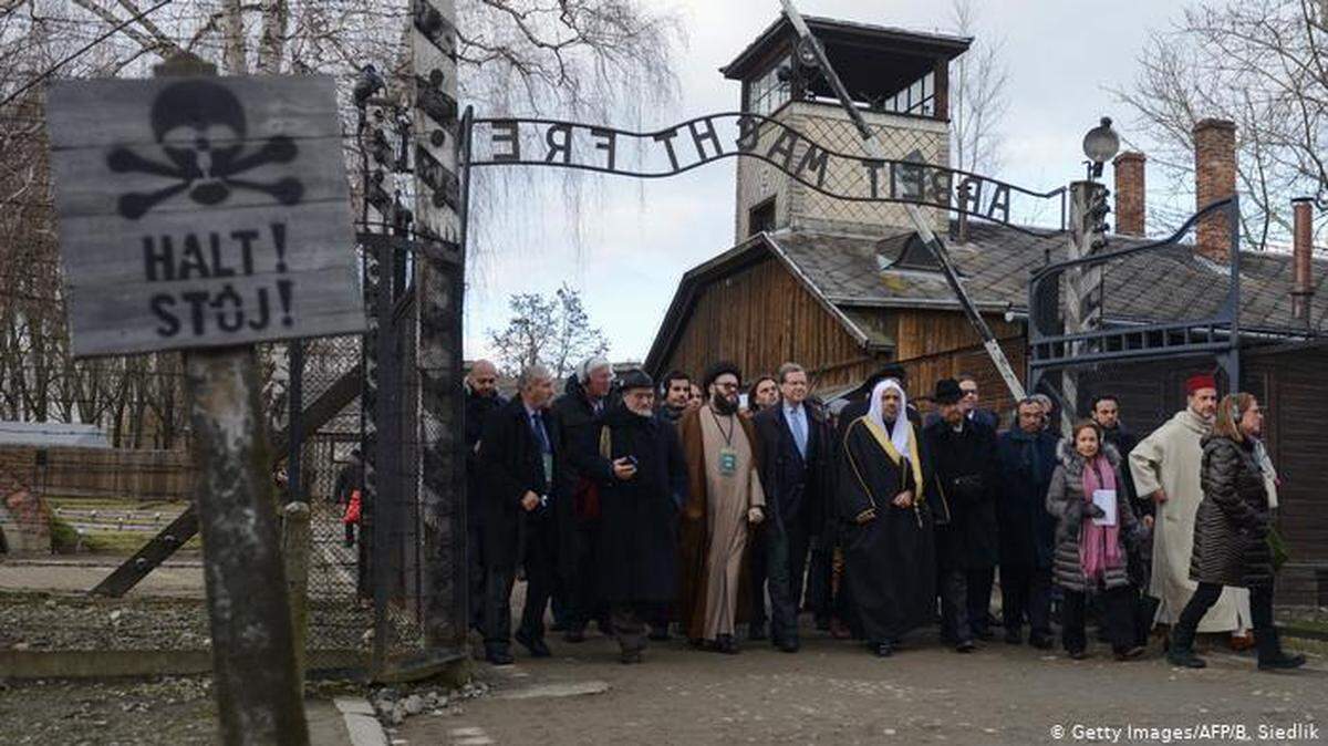 Days before the commemoration of the liberation of Auschwitz concentration camp in Poland, Muslims and Jews stood together in solidarity.