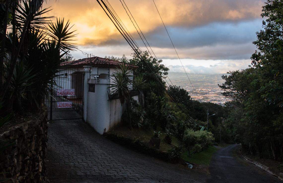 Across the street from Villa Le Mas in San Jose, Costa Rica. Villa Le Mas was the Airbnb rental property where Carla Stefaniak was staying. On Dec. 3, Costa Rican authorities found her body about 1,000 feet from the property.