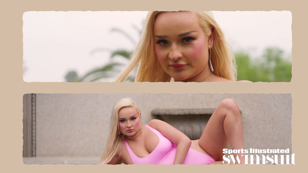 La estrella transgénero del pop Kim Petras, ganadora de un Grammy, aparece en la portada del ejemplar de trajes de baño de Sports Illustrated de 2023.