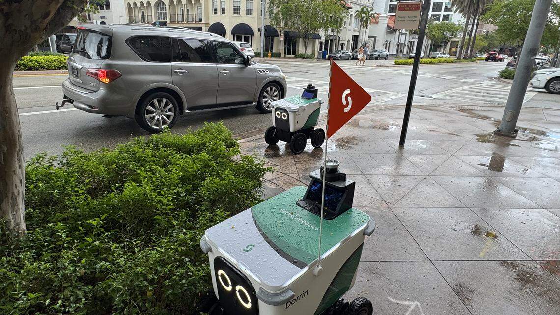 Changes are coming for the food delivery robots in Coral Gables. What to know