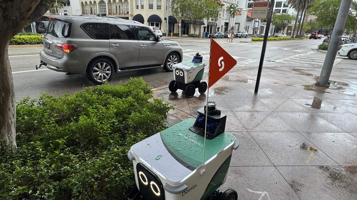 Coral Gables Vice Mayor Rhonda Anderson said the food delivery robots do not move aside for pedestrians on the sidewalk and often leave little to no room for people with strollers, walkers and wheelchairs.