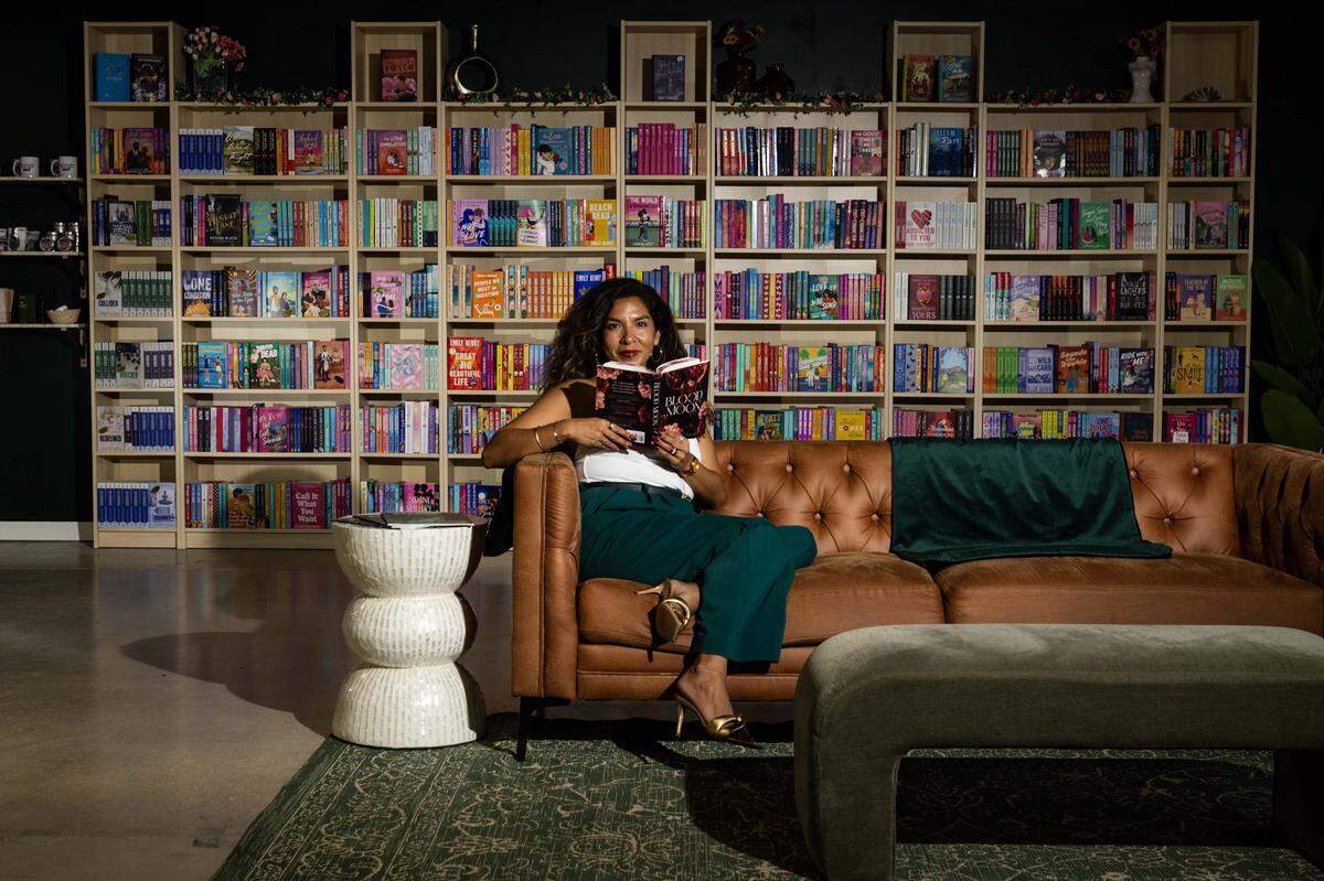 At Steamy Lit on Wednesday, October 1, 2025, in Fort Lauderdale, Fla.