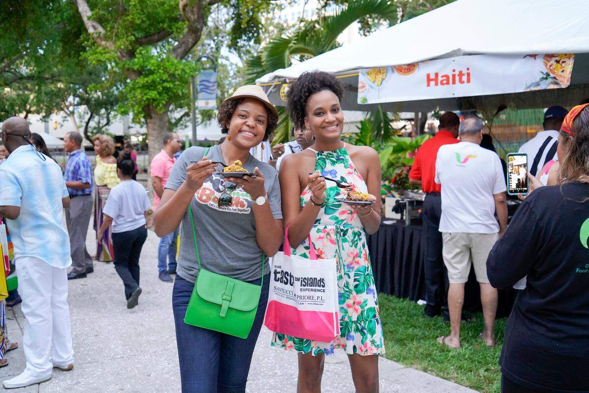 Taste the Islands Experience features food and drinks from various islands of the Caribbean.
