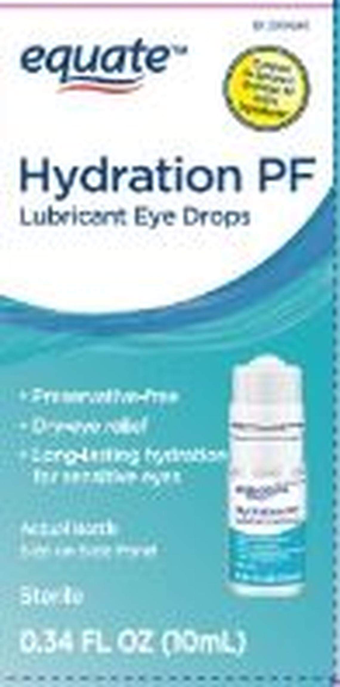Equate Hydration PF Lubricant Eye Drops