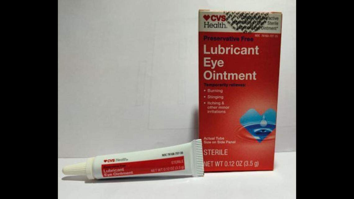 Walmart and CVS store brands among eye ointments recalled. They might not be sterile