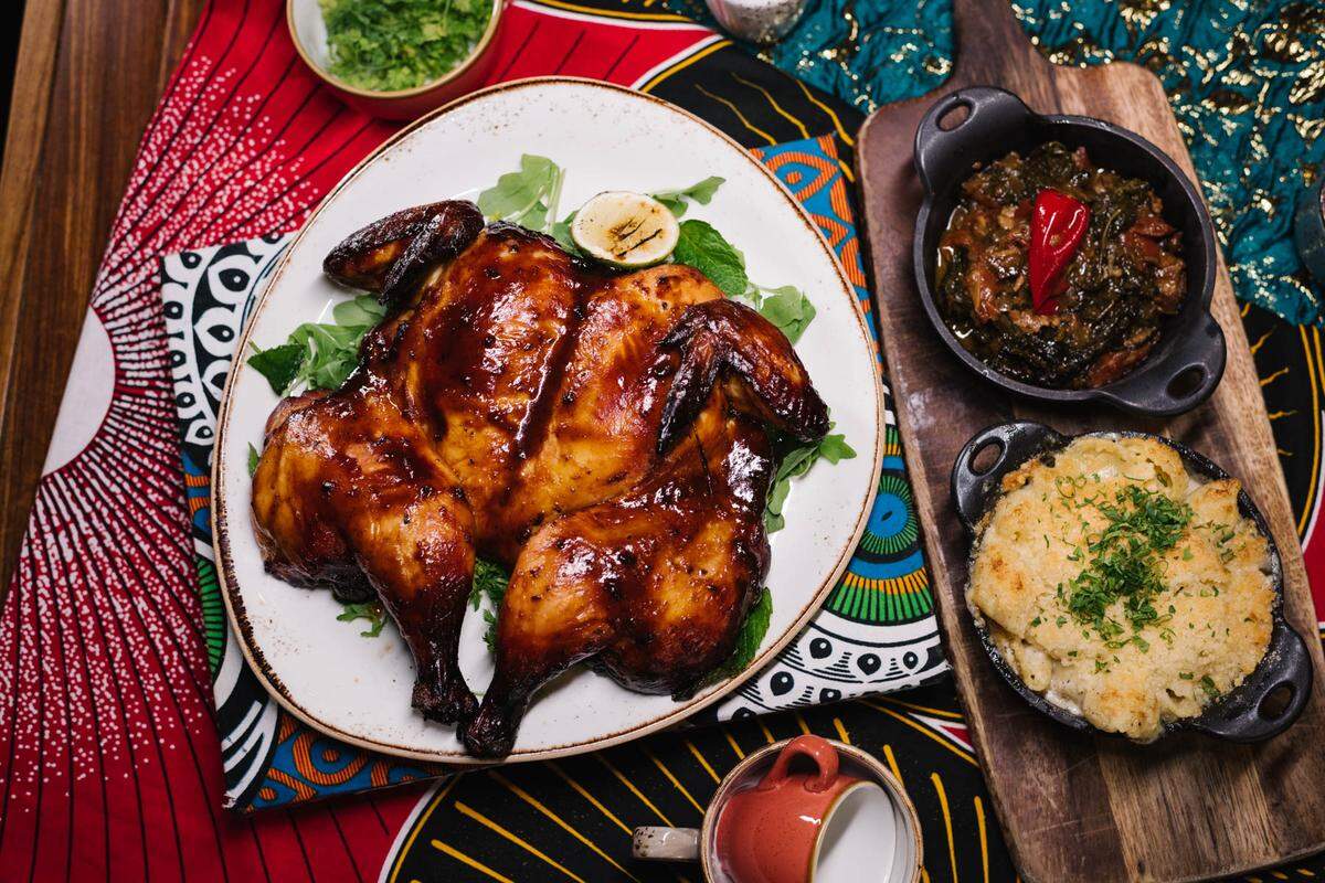 Red Rooster chef Tristen Epps made a version of this truffle-glazed chicken on ‘Chopped.’ A one-person portion will be available to order to help support José Andrés’ World Central Kitchen during the coronavirus pandemic.