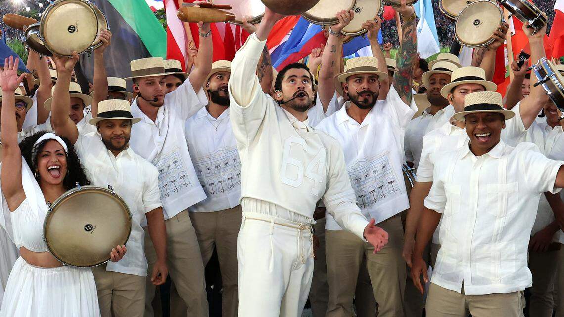 Sugarcane, a wedding and a frog: Decoding Bad Bunny’s Super Bowl halftime show