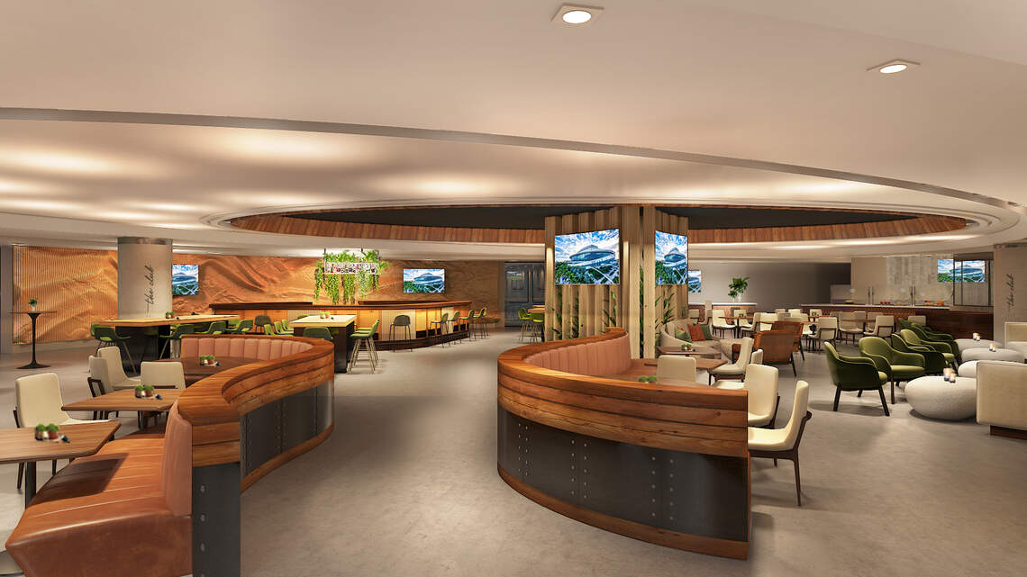 Game changers: Miami Marlins unveil the new The Club presented by DEX Imaging at Marlins Park, along with new, exciting food options