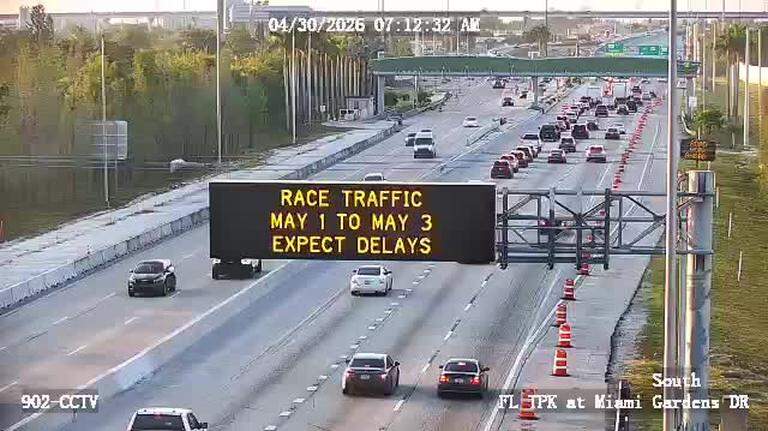 Traffic alert: Closed streets, construction, maybe Trump at F1 Miami Grand Prix