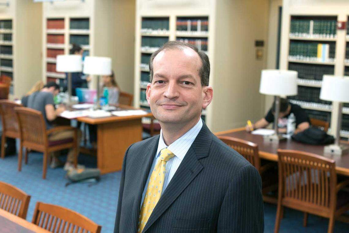 Alex Acosta was the U.S. attorney for Southern Florida when he negotiated an end to the federal investigation of Jeffrey Epstein.