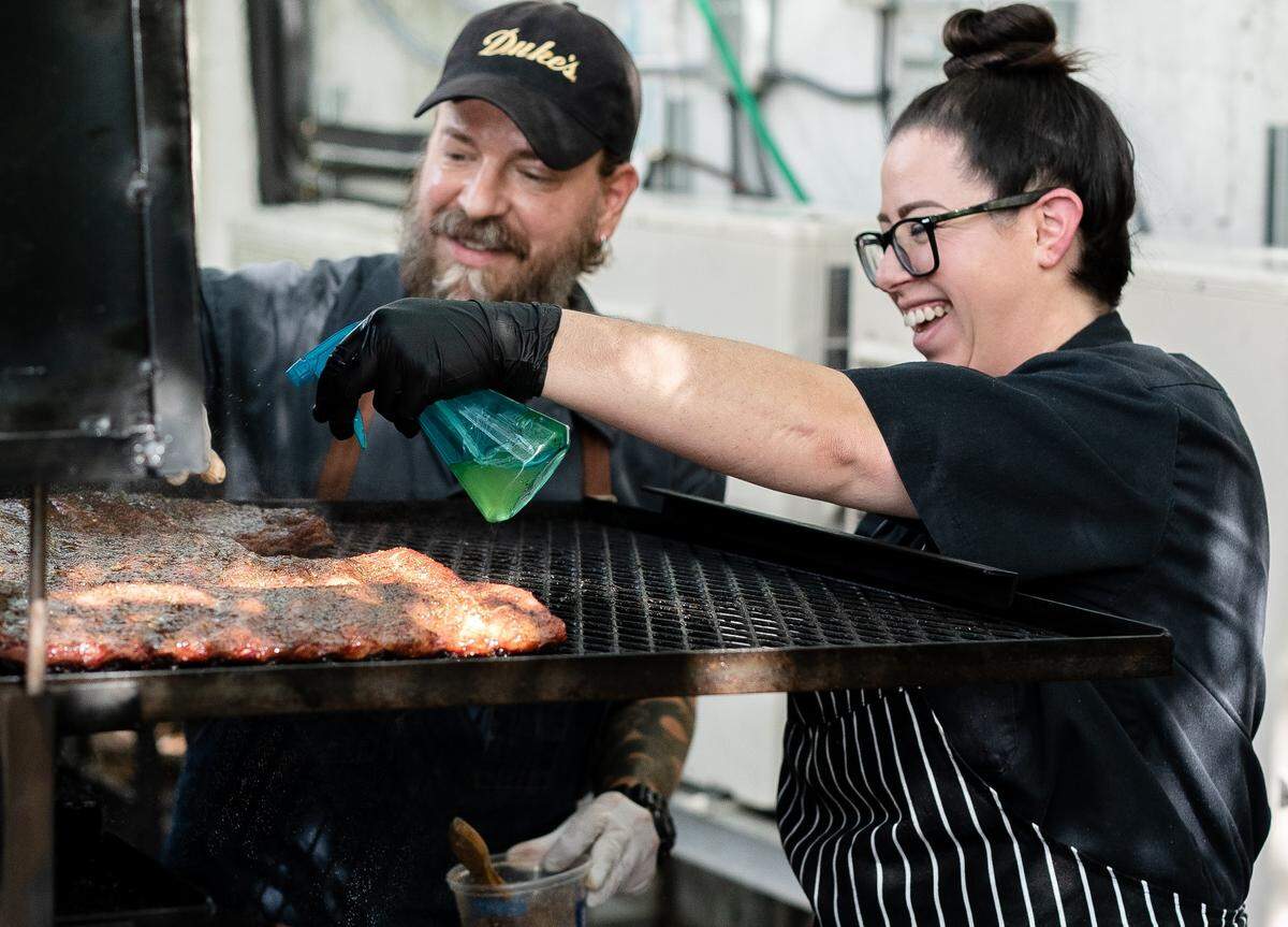Chefs Phillip Bryant and Veronica Valdivia are trying something new at their pop up.