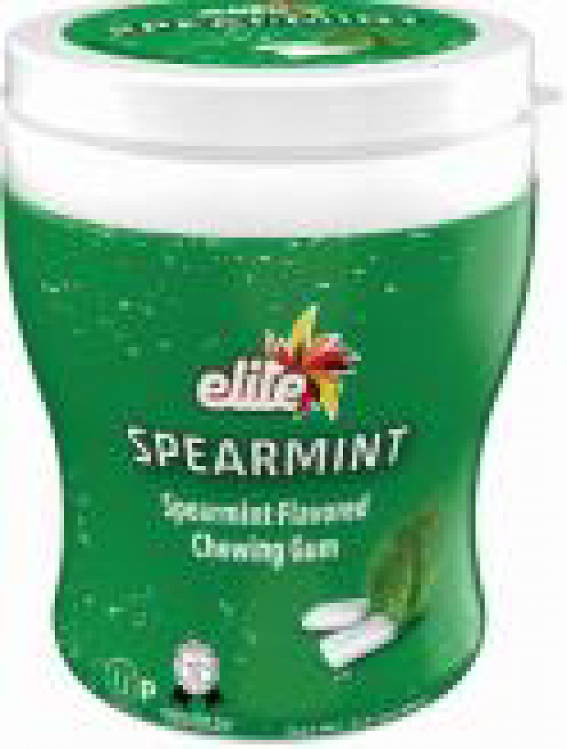Elite Spearmint Gum with sugar