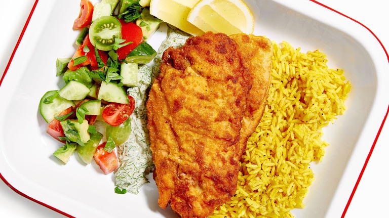 An easy chicken schnitzel recipe perfect for Hanukkah or any other gathering