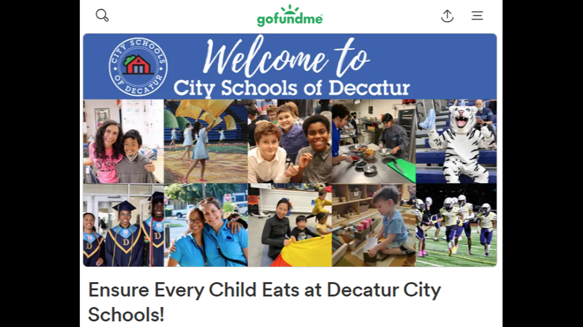 A metro Atlanta school district facing tens of thousands of dollars in school lunch debt announced students with unpaid lunch fees would be served a cheese sandwich instead. Then a community came together.