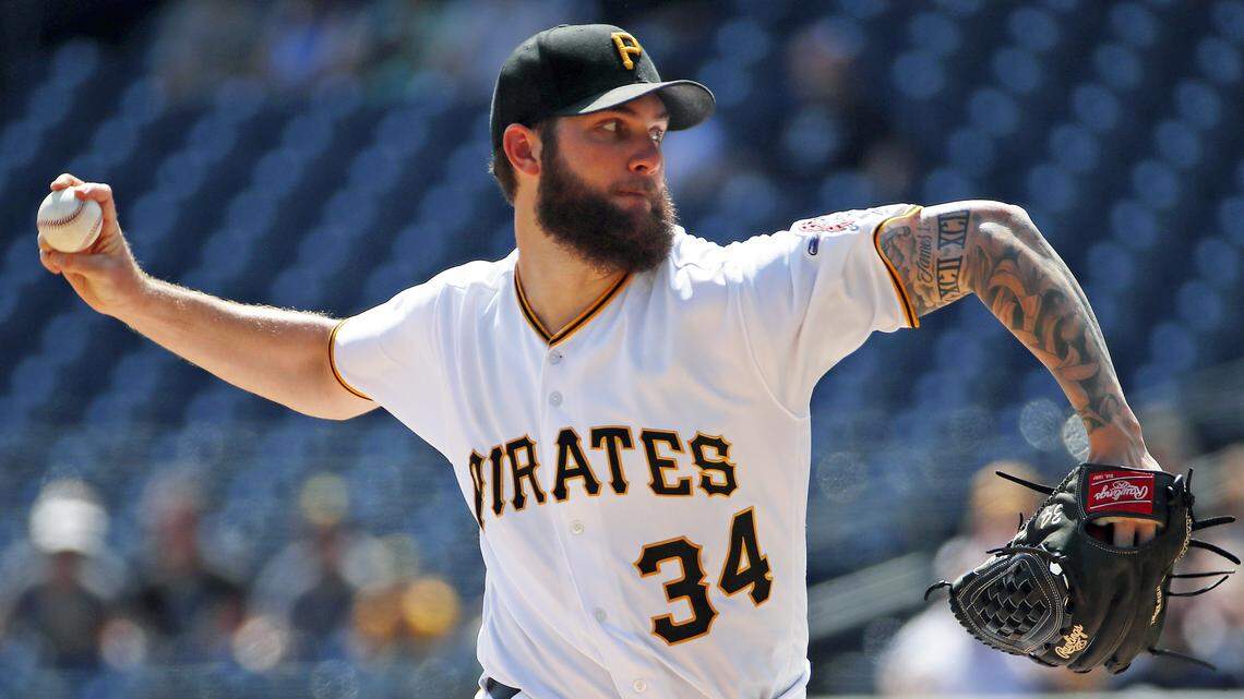 Pittsburgh Pirates starting pitcher Trevor Williams delivers in the first inning of a baseball game against the Cincinnati Reds in Pittsburgh, Monday, Sept. 3, 2018.
