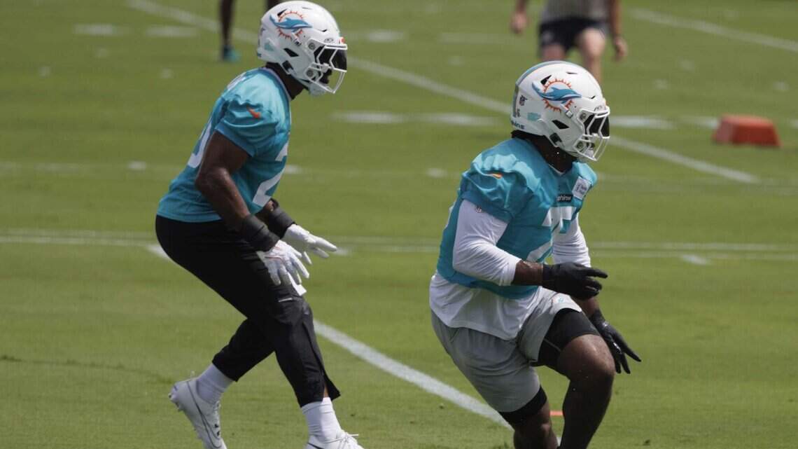 Are Dolphins showcasing, or auditioning veteran linebackers?