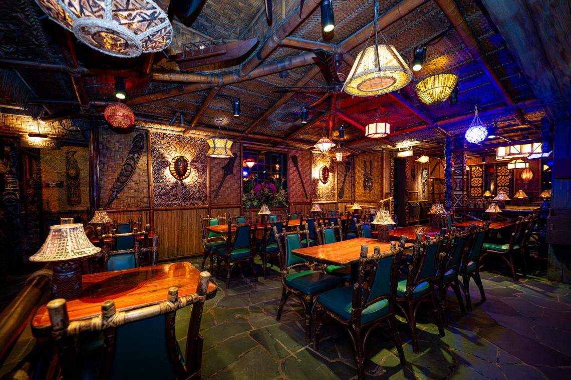 The dining room at Mai-Kai.