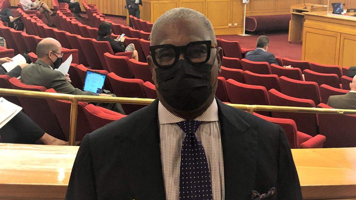 William “Bill” Diggs, former head of Alonzo Mourning’s charity, after a unanimous County Commission vote on Nov. 2, 2021, appointing him director of the Miami-Dade Economic Advocacy Trust, a county agency for prosperity in Black communities.