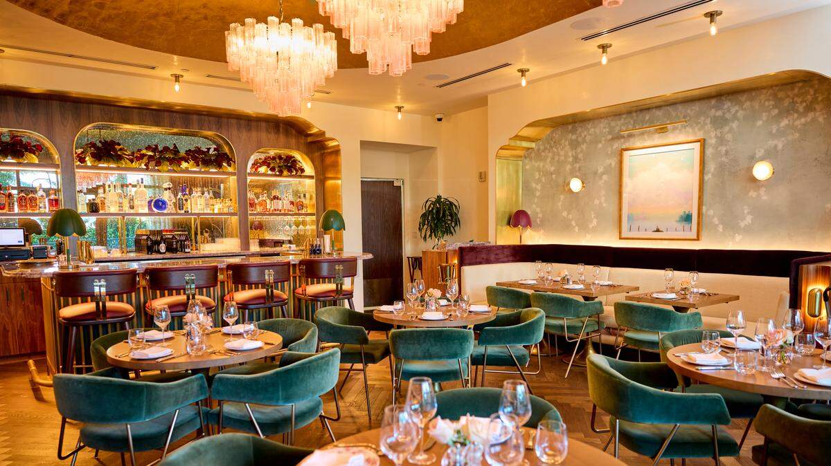 The new dining room at Rose Cafe & Restaurant in Sunny Isles Beach.