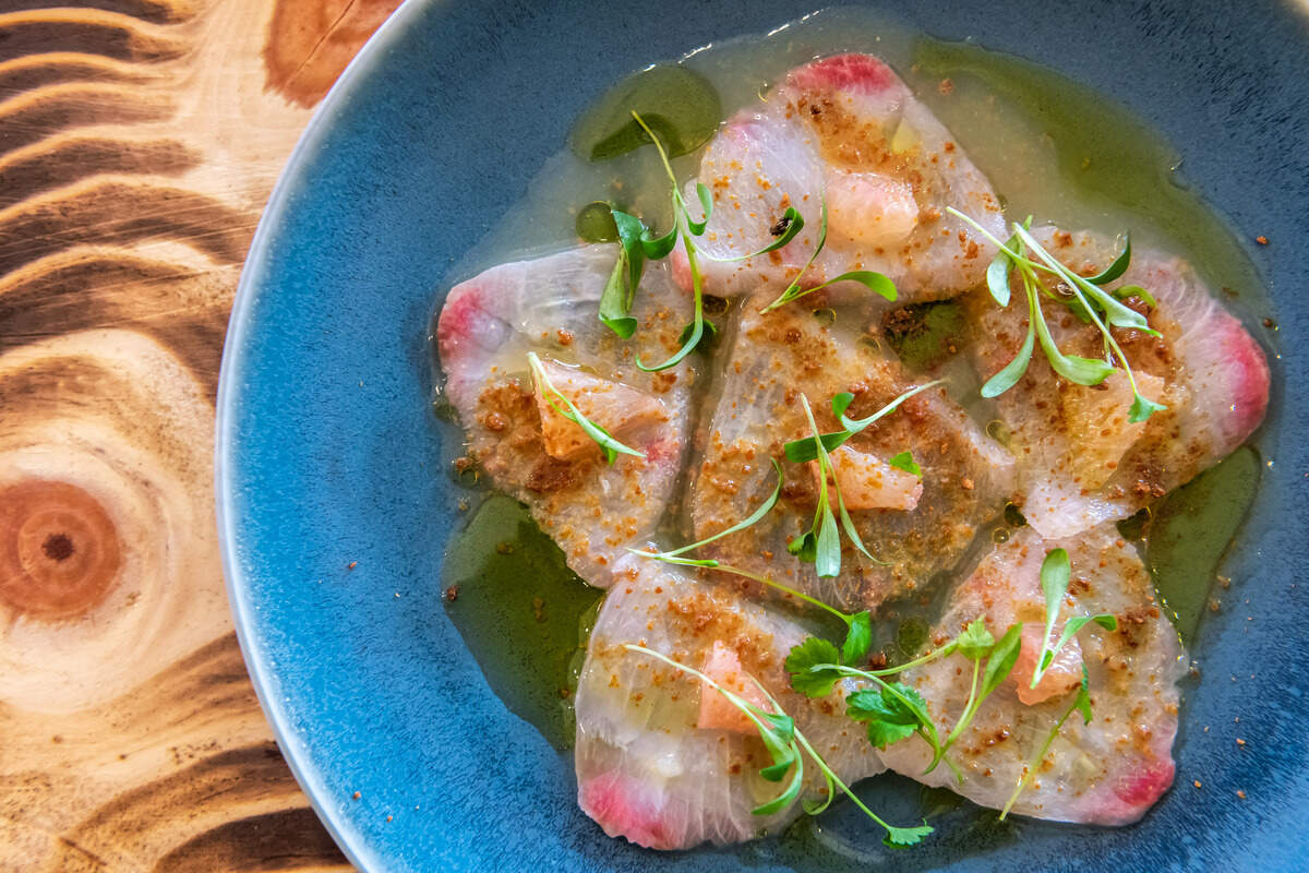 Cobia sashimi at Rivertail.