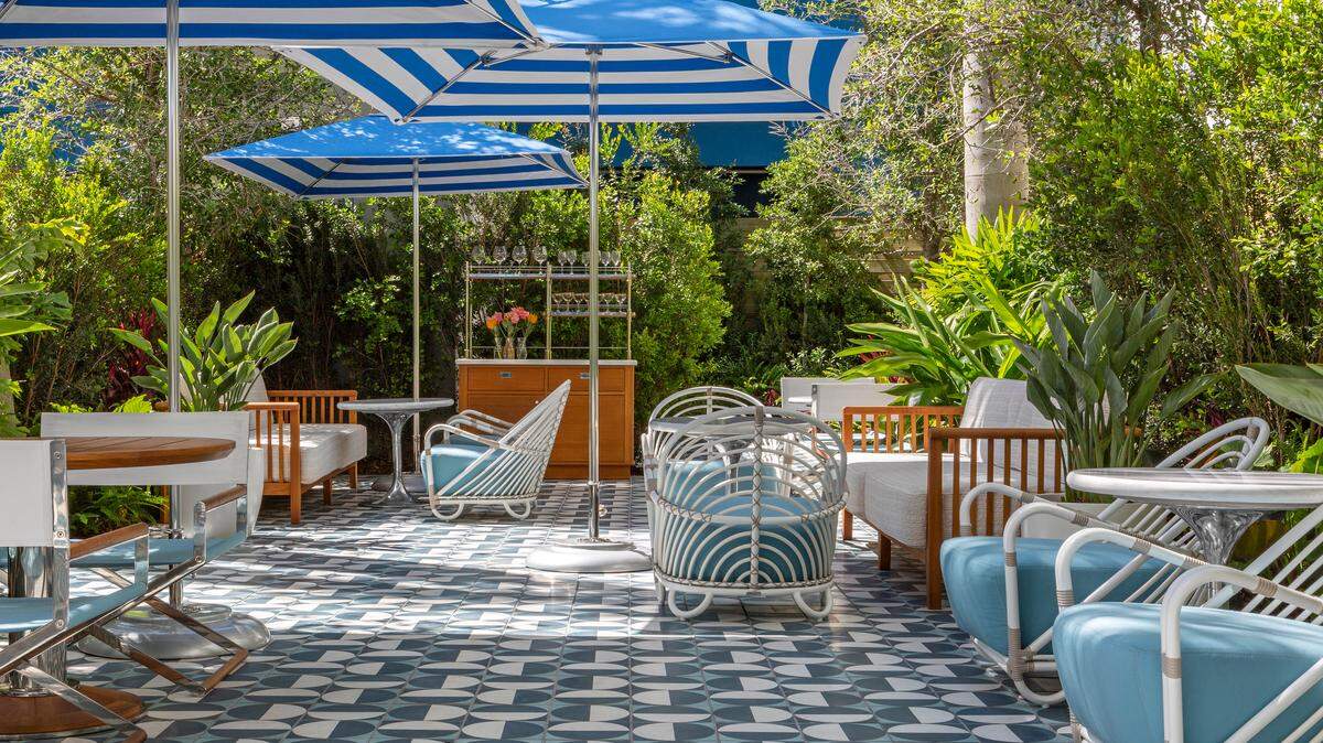 Il Giardino is styled like a European Garden.