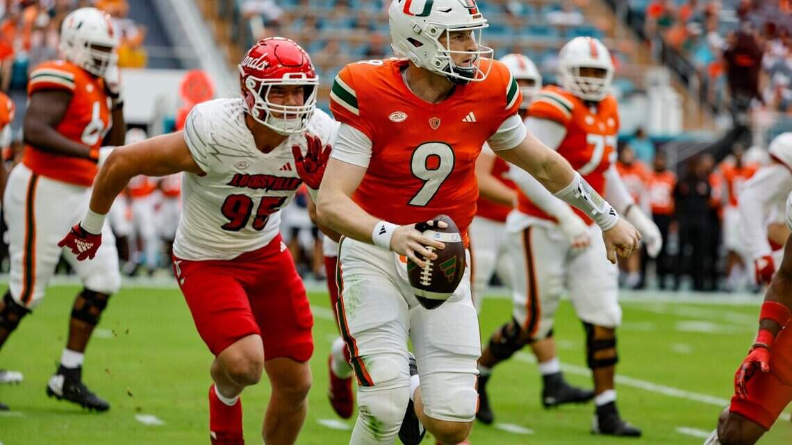 Close won’t cut it: Hurricanes 38-31 loss to Louisville 2nd straight near-miss to top-10 foe | Opinion