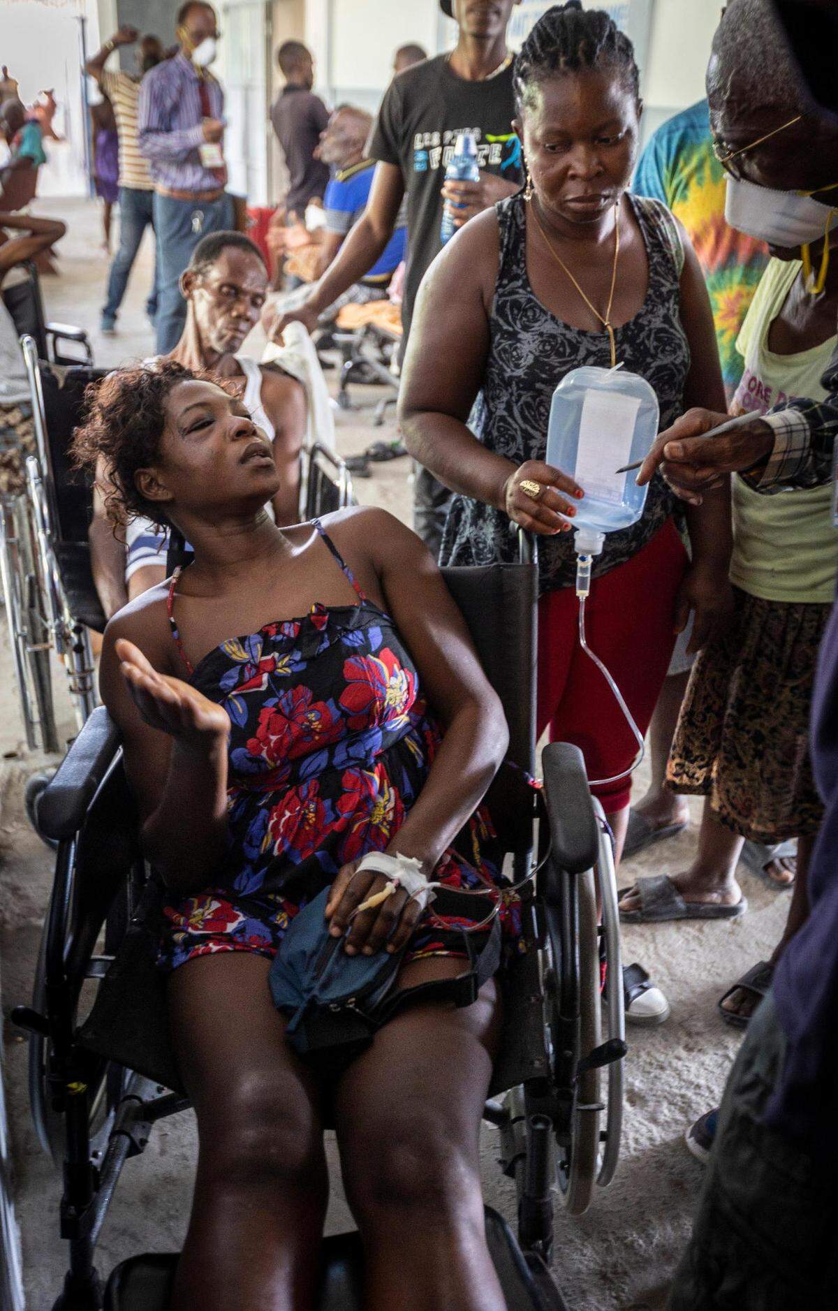 Les Cayes, Haiti, August 16 2021 --