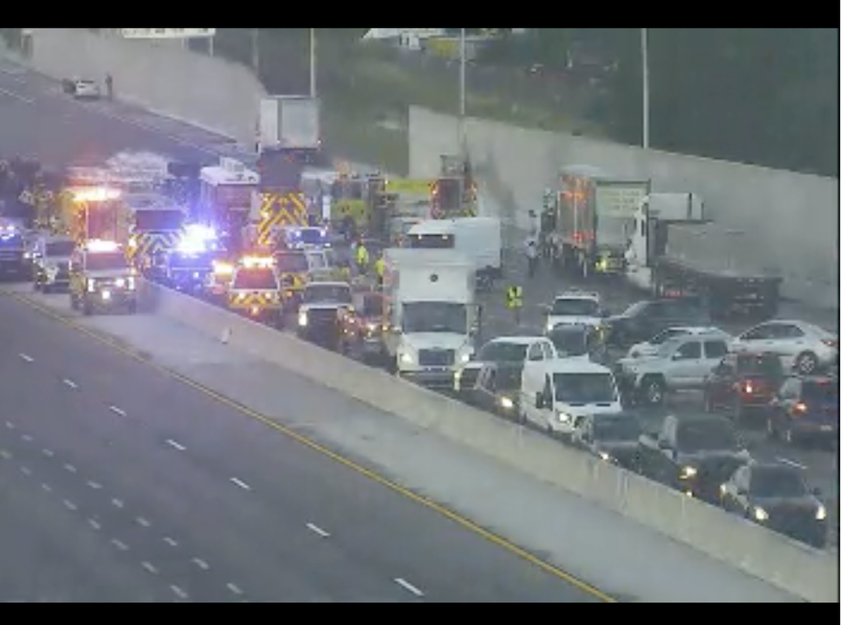 An overturned fuel tanker with a fuel spill has shut down a section of Florida’s Turnpike in both directions near Bird Road during Friday’s morning rush hour.