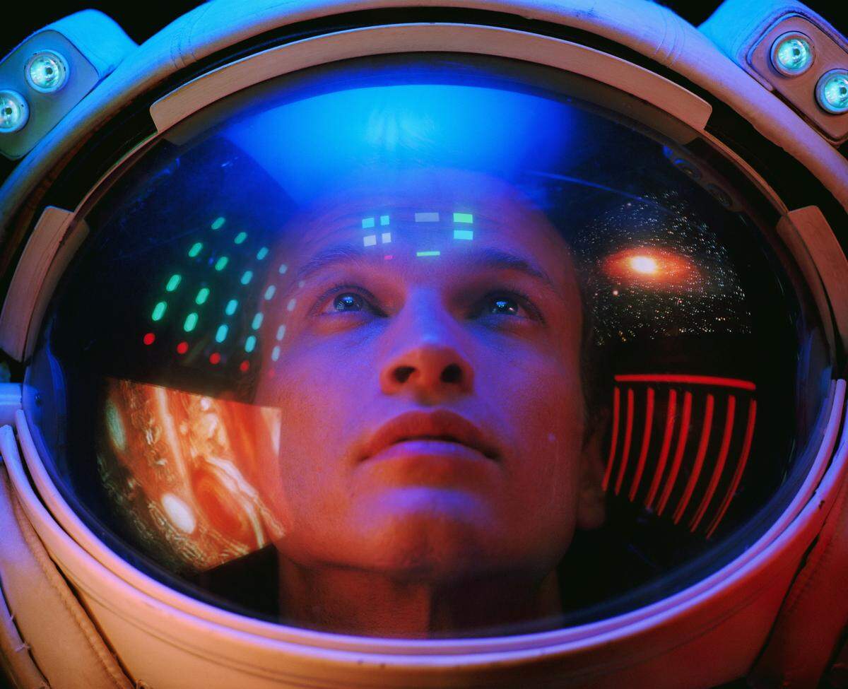 Astronauts exercise for an average of two hours a day to reduce the bone and muscle deterioration caused by zero gravity, according to NASA.