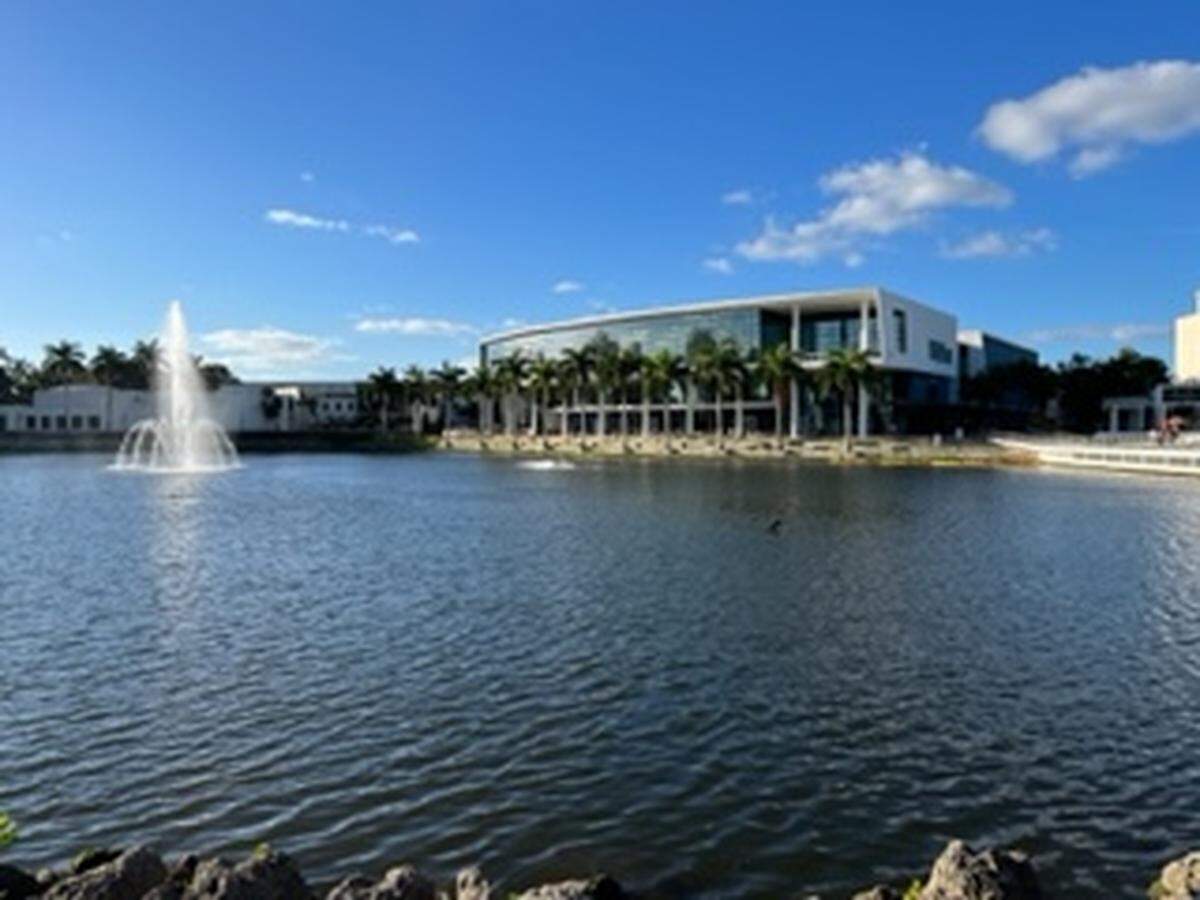 The Shalala Student Center on the University of Miami’s Coral Gables campus was mostly quiet Jan. 17, 2022, when students were taking remote classes during the first two weeks of the spring 2022 semester due to a surge in COVID-19 cases. On Monday, Jan. 31, UM opened its campus to in-person classes.