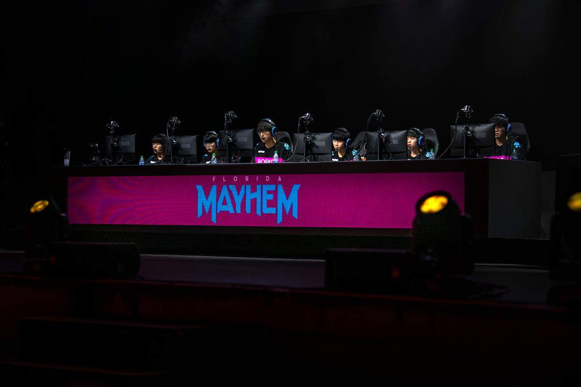The Florida Mayhem is a professional esports team competing in the Overwatch League. Players live in South Florida and train at a new headquarters in Boca Raton.