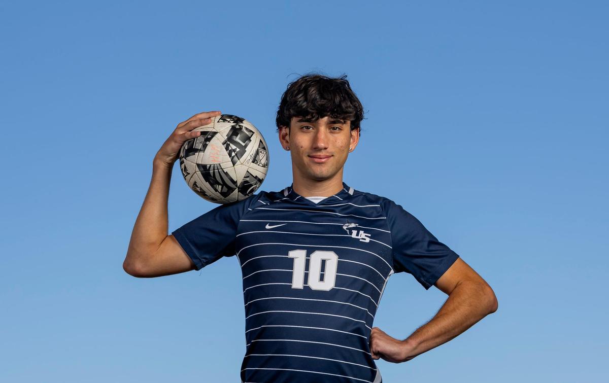 NSU University School’s Raul Leyva is the Miami Herald’s Broward County Boys’ Soccer Player of the Year for Classes 4A-1A.