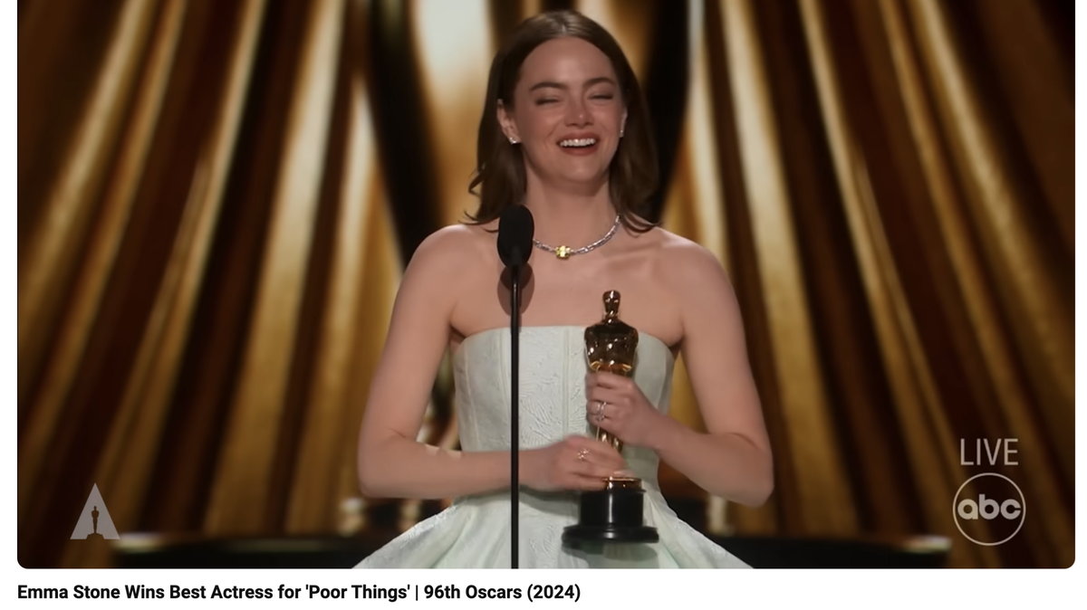Following an impressive award season run, the actress widely known as Emma Stone, who recently won her second Oscar, is revealing Emma is just a stage name.
