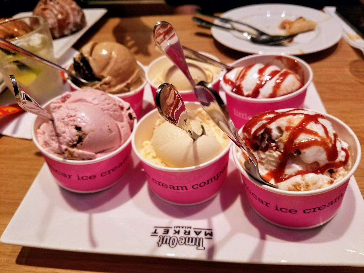 Ice cream from Azucar.