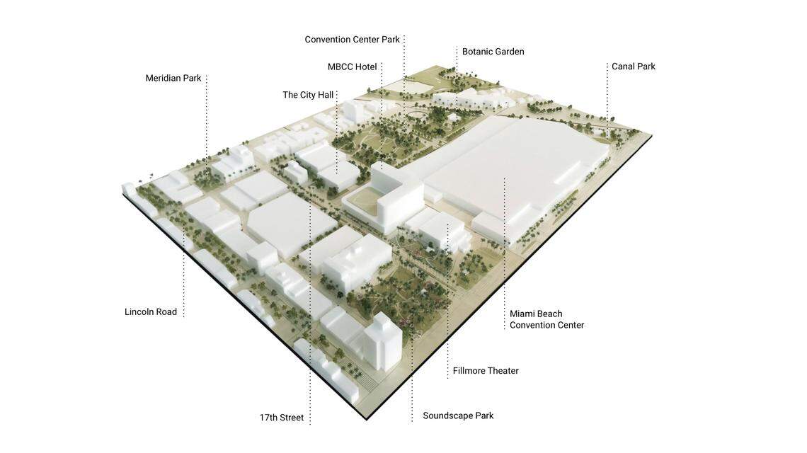 The 800-room convention center hotel is scheduled to be completed by 2023.
