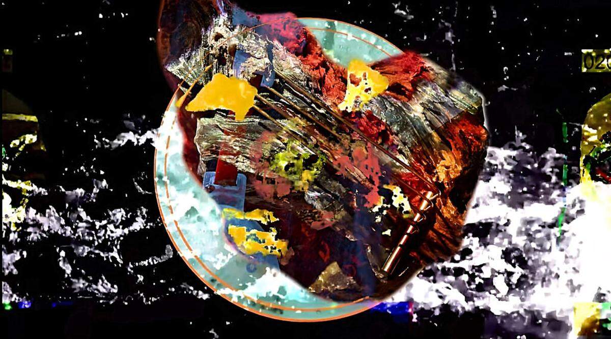 ‘Cosmic Occupancy,’ Sri Prabha, video projects at the Betsy Hotel, 1400 Ocean Drive, Miami Beach