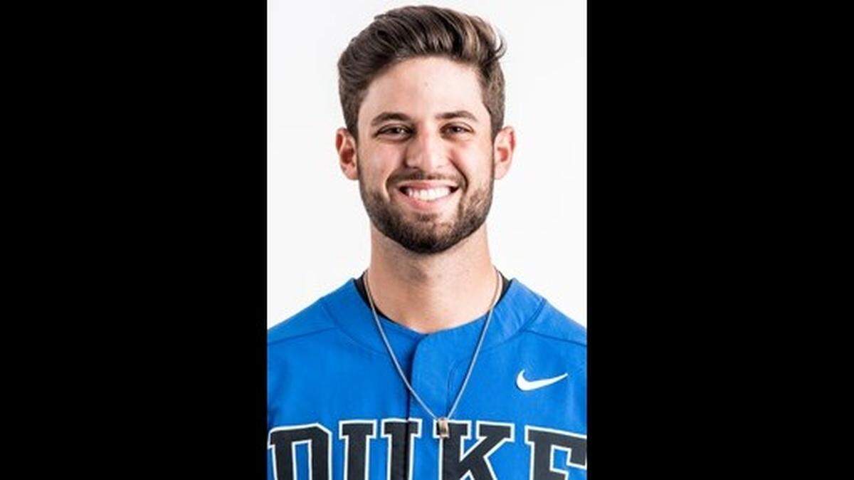 Duke catcher Michael Rothenberg