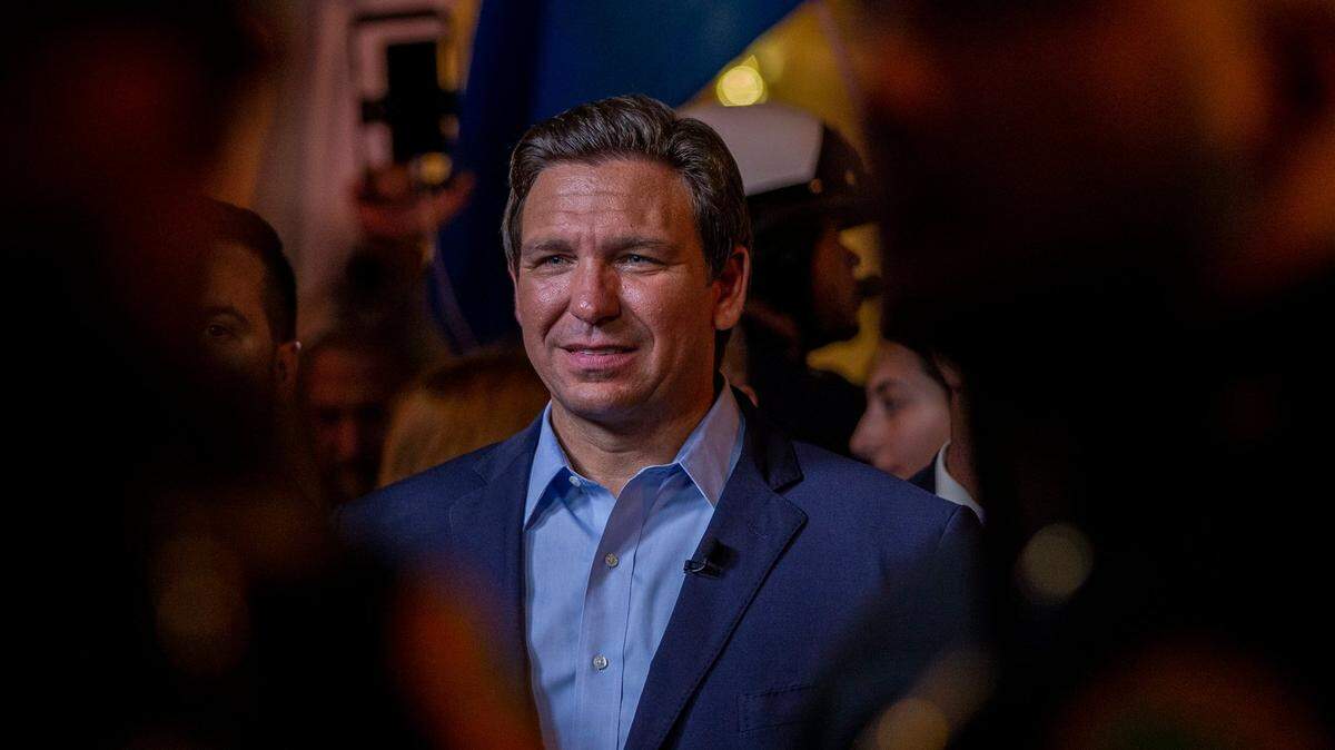 Miami Herald File: Florida Governor Ron DeSantis, seen at Versailles Restaurant in Miami on Wednesday, July 21, 2021.