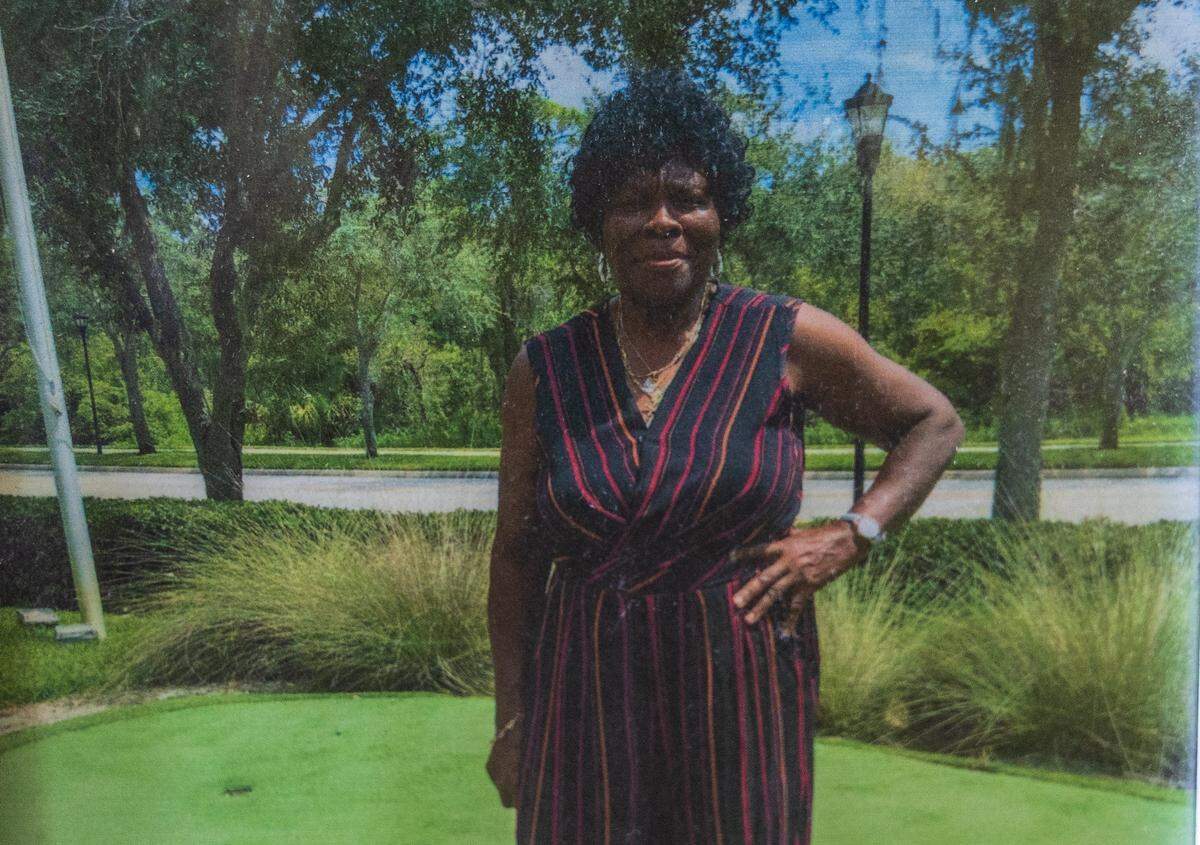 Family picture of Doreen Broadbelt, who was killed in a dog attack that occurred in the area of Northwest 14th Court and Northwest 196th Terrace, in Miami Gardens as she was walking to her job at Walmart.