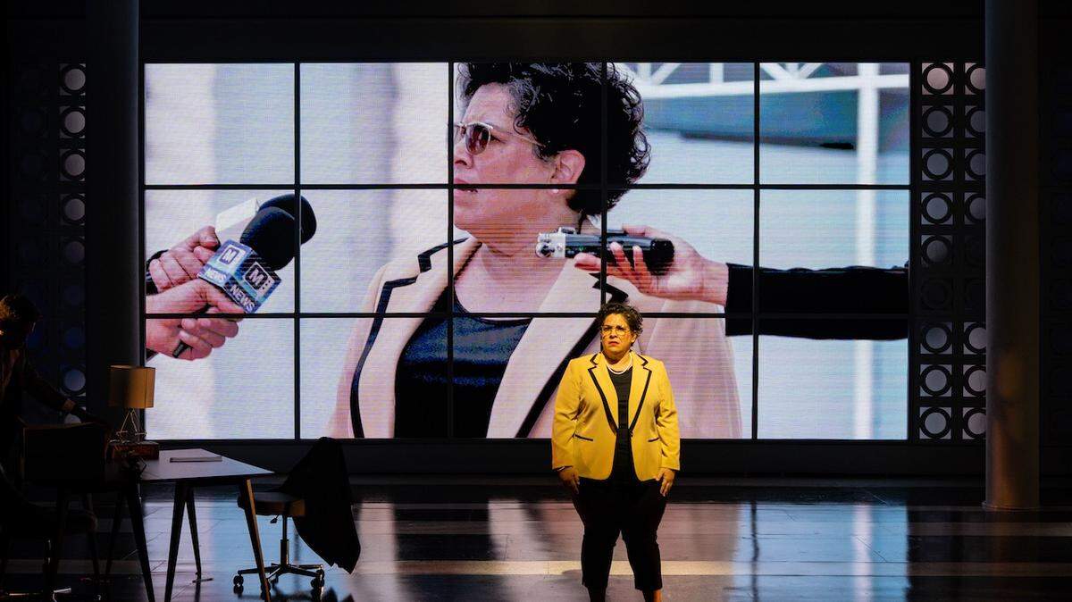 Carmen Pelaez hits the campaign trail in the Miami New Drama world premiere of her play ‘The Cuban Vote.’
