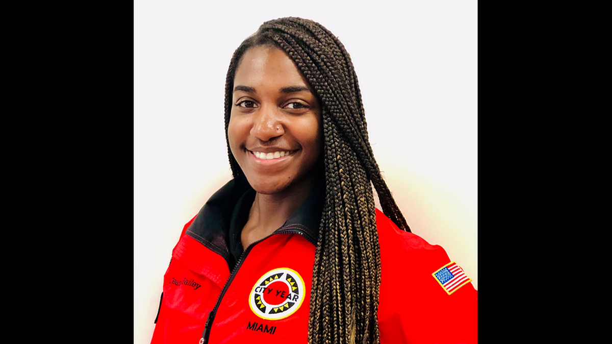 Deanna Bailey, a City Year team leader at Miami Norland Senior High, was drawn to King’s call to service.