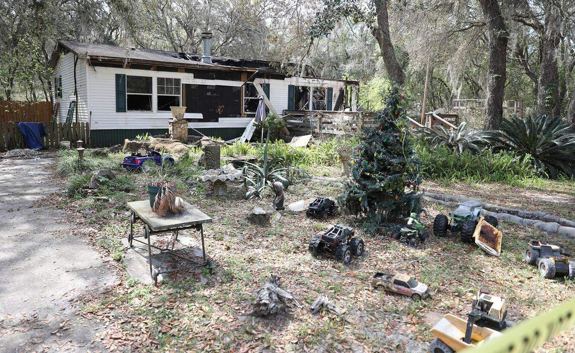 Louis Stackhouse, 69, lived in the home and investigators aren’t sure if he’s the one who died, the sheriff’s office says.