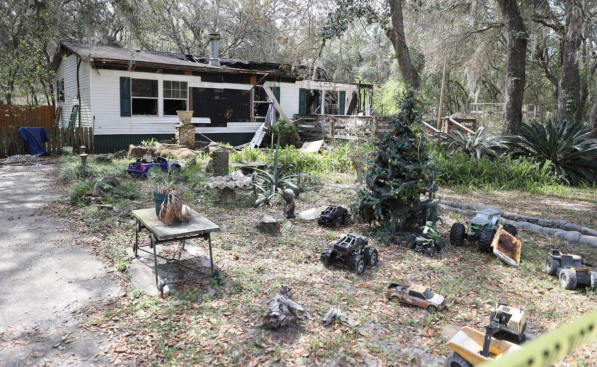 Louis Stackhouse, 69, lived in the home and investigators aren’t sure if he’s the one who died, the sheriff’s office says.