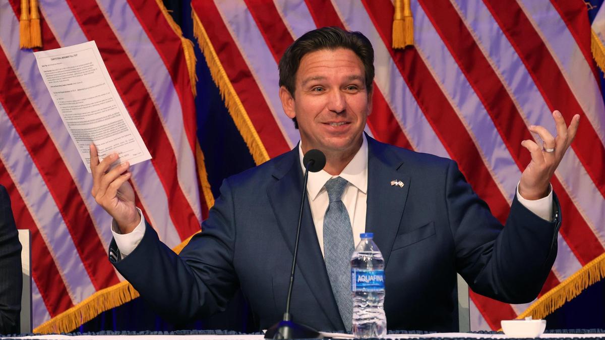 Back in November, Florida Gov. Ron DeSantis visited FIU to speaks about the state’s constitutional marijuana amendment at the Graham Center Ballroom in Miami.