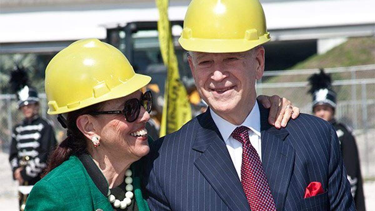 Phillip Frost, shown with wife Patricia, has headed OPKO Health, Inc. since 2007.