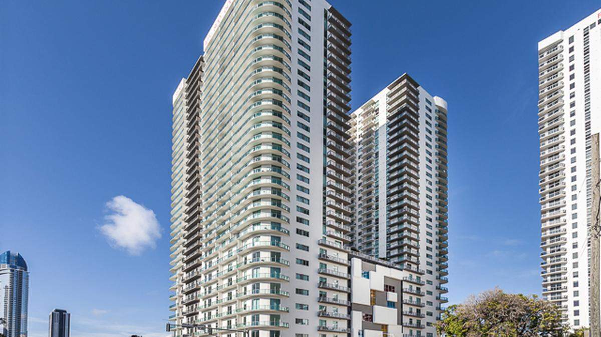 The Melo Group landed a $142 debt financing loan on Thursday for its completed rental apartment building Art Plaza at 58 NE First St.