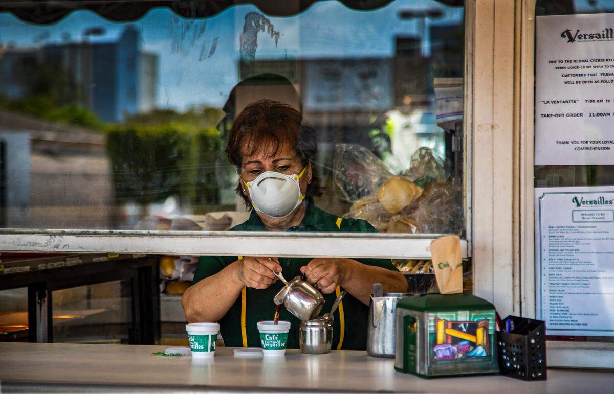 Not even the COVID pandemic could stop the ventanita at Versailles, which was just named one of the most iconic restaurants in Florida.
